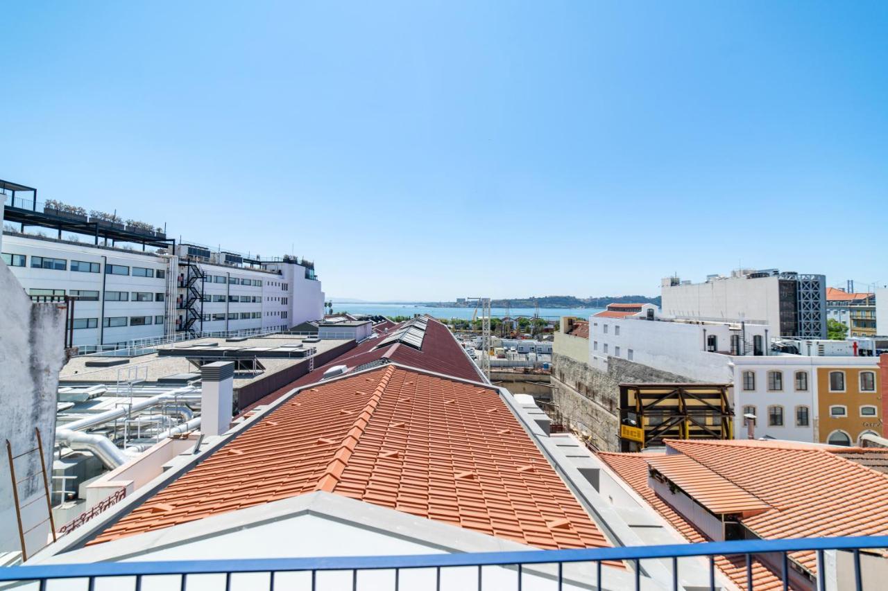 Blue By The River 4 - Unique Penthouse Duplex With A View Lisabona Exterior foto