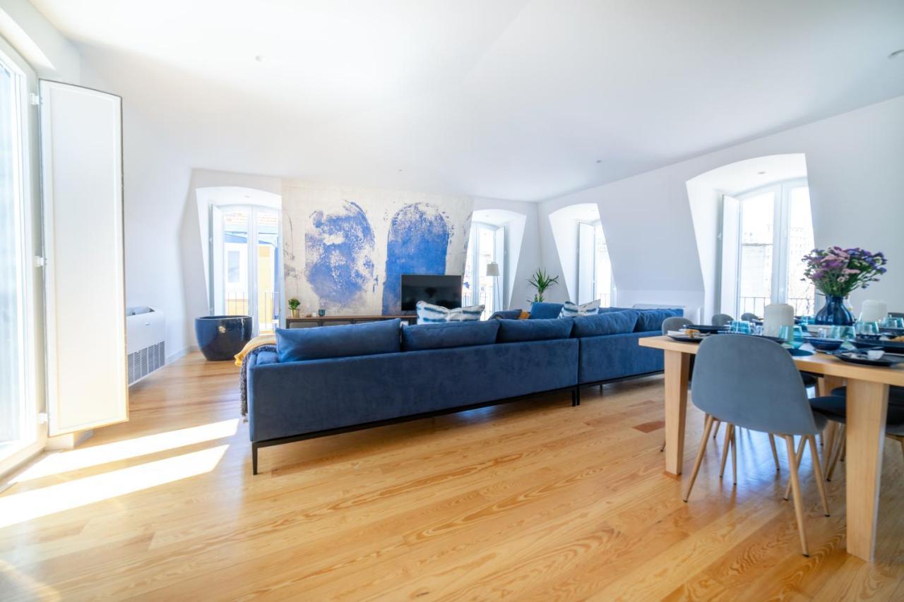 Blue By The River 4 - Unique Penthouse Duplex With A View Lisabona Exterior foto